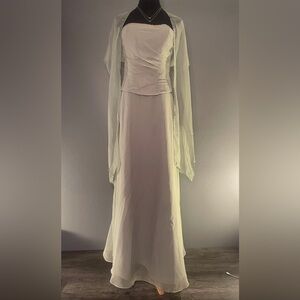 Mori Lee Bridal Eucalyptus Green Dress